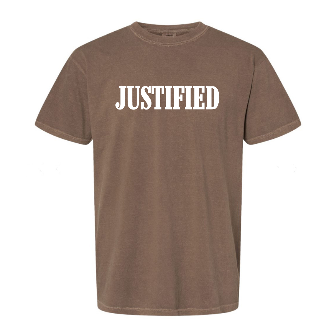 JUSTIFIED Comfort Colors®️ T-Shirt