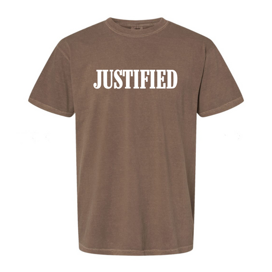 JUSTIFIED Comfort Colors®️ T-Shirt