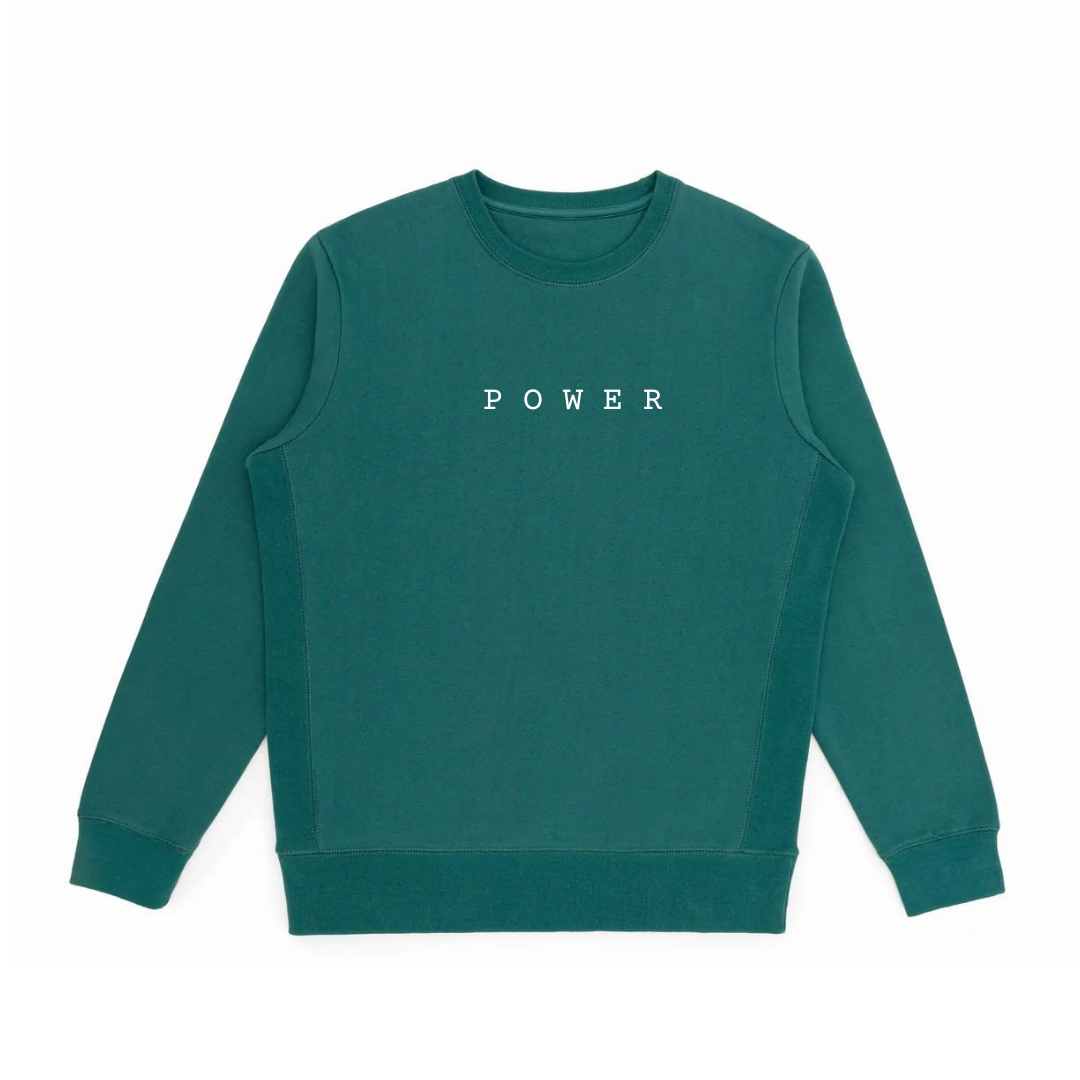 P O W E R GOTS® Organic Cotton Sweatshirt